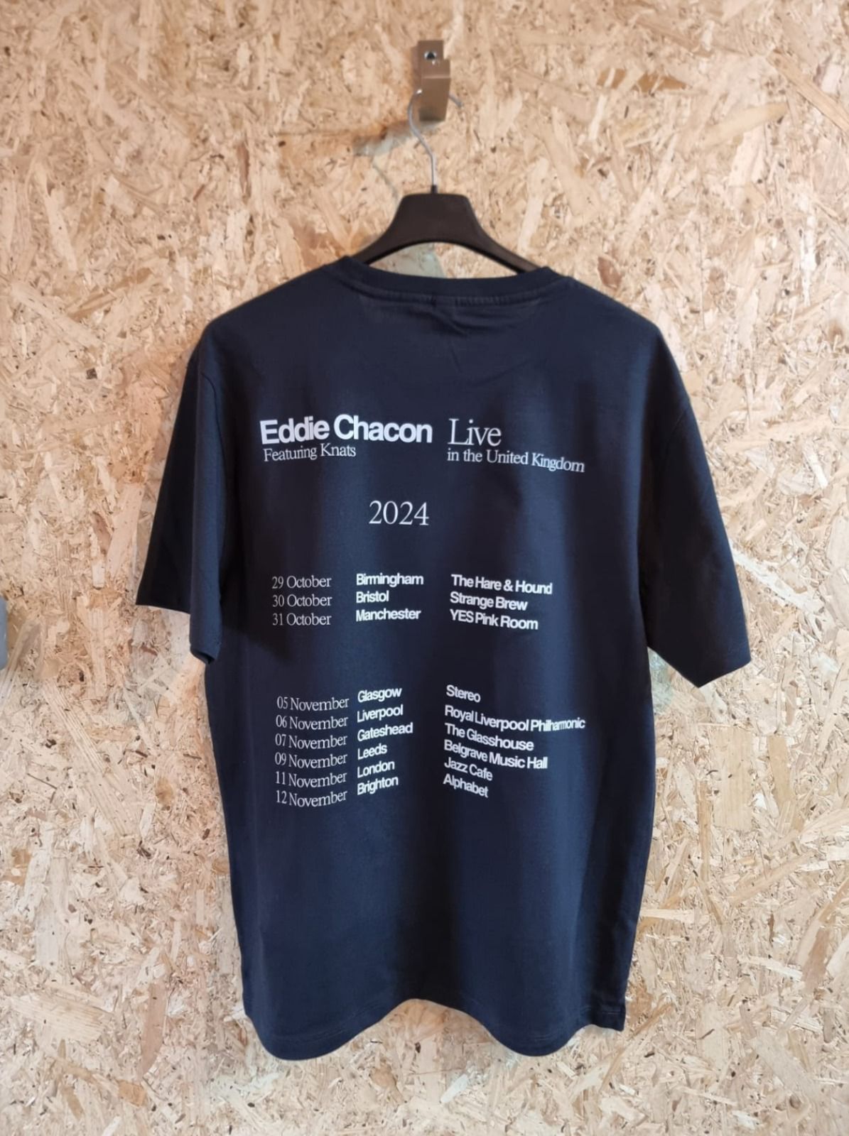 Eddie Chacon - 2024 UK Tour Tees