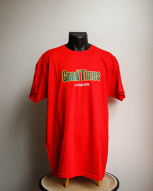 Norman Jay MBE - Red 'Good Times London' Tee